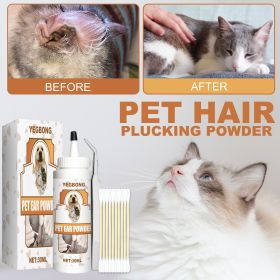 Pet Ear Cleaning and Hair Plucking Powder for Dogs