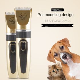 Dog Grooming Clippers Kit Rechargeable Low Noise Hair Shaver