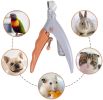 LED Light Dog Nail Clipper with Magnifier and Nail Trapper