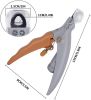 LED Light Dog Nail Clipper with Magnifier and Nail Trapper