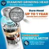 White LED Dog Nail Grinder Rechargeable Quiet Professional Pet Trimmer