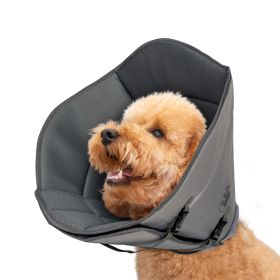 Pet Elizabethan Collar Single Layer M for Dogs – Lightweight Soft Recovery Cone