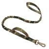 K9 Leash Bungee Tactical Dog Leash with 2 Handles and Quick Release Clip