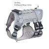 Dog Harness with Leash and Snap Shackle Hitched Loop