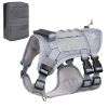 Dog Harness with Leash and Snap Shackle Hitched Loop
